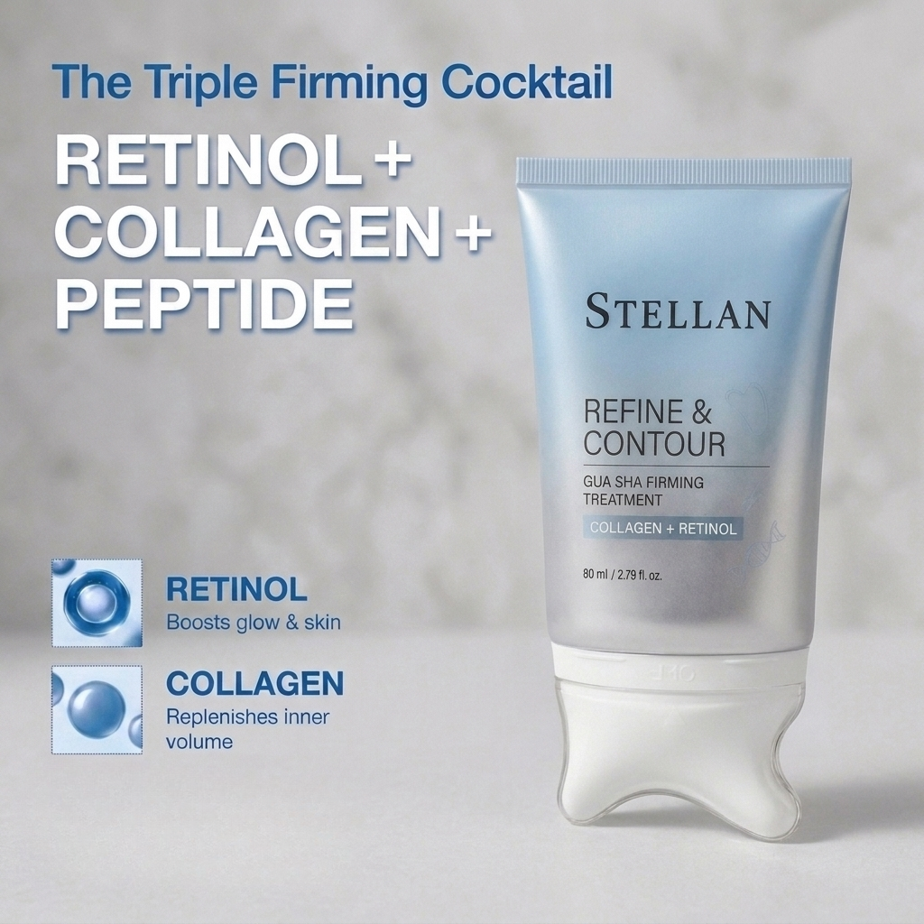 Stellan Collagen Retinol Gua Sha Serum