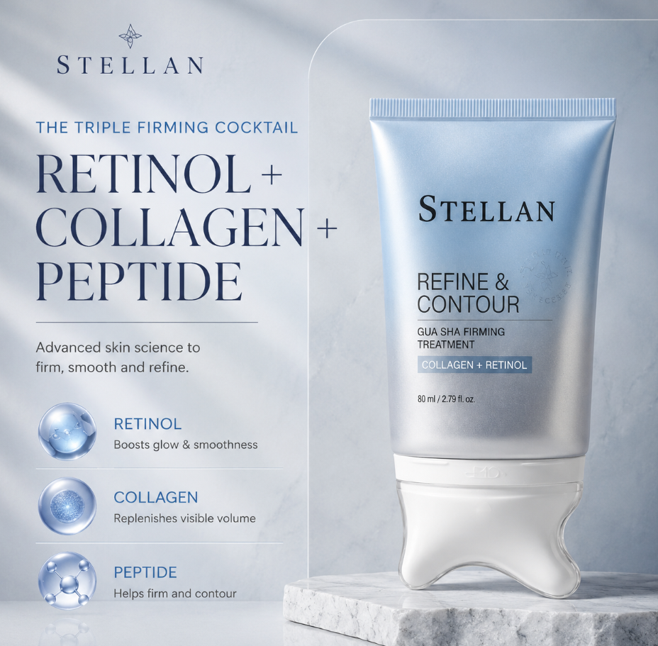 Stellan Collagen Retinol Gua Sha Serum